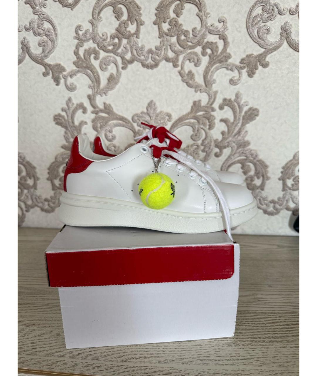 MARC JACOBS Белые кожаные кеды, фото 6