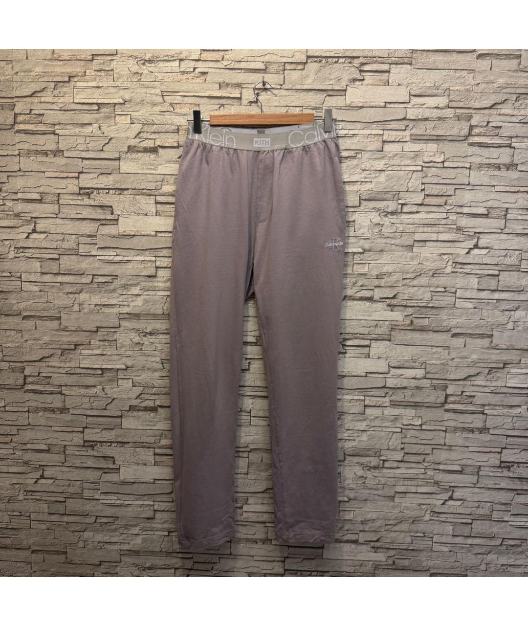 KITH Розовые хлопковые повседневные брюки, фото 9