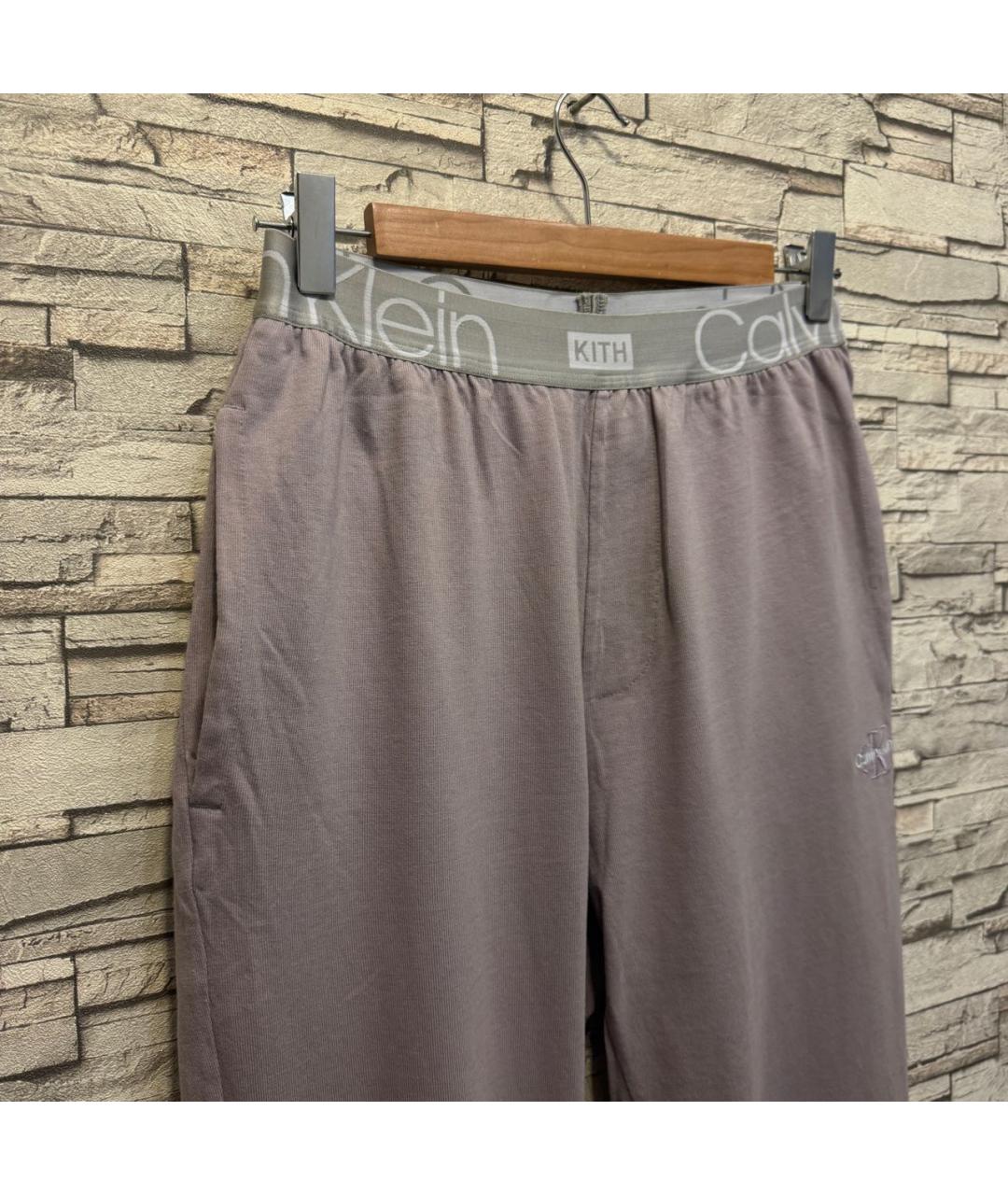 KITH Розовые хлопковые повседневные брюки, фото 6