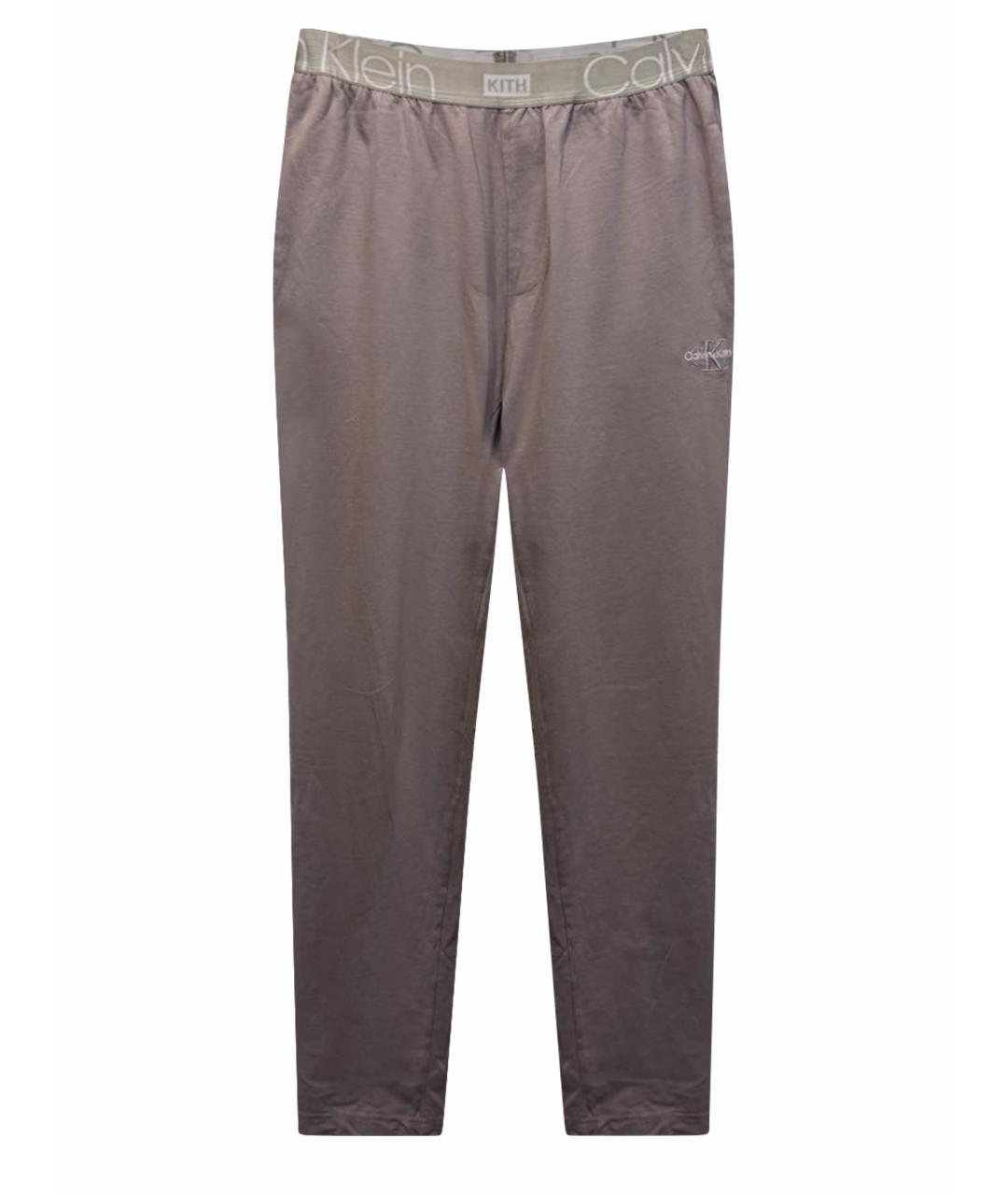 KITH Розовые хлопковые повседневные брюки, фото 1