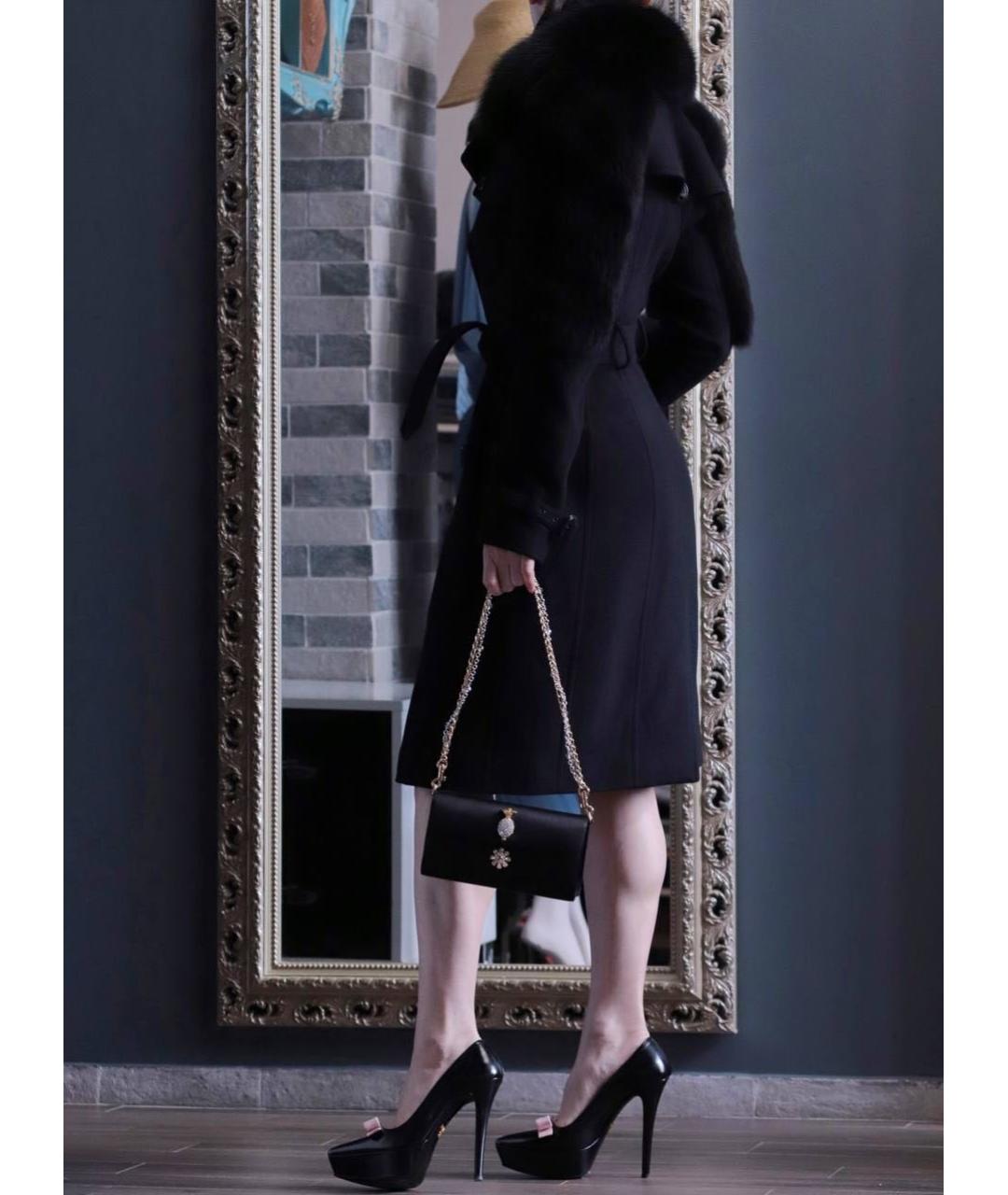 PRADA Черные кожаные туфли, фото 7