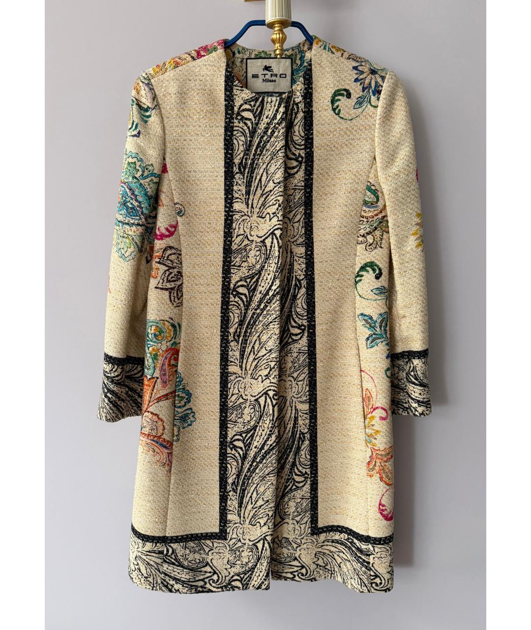 ETRO Мульти хлопковое пальто, фото 7