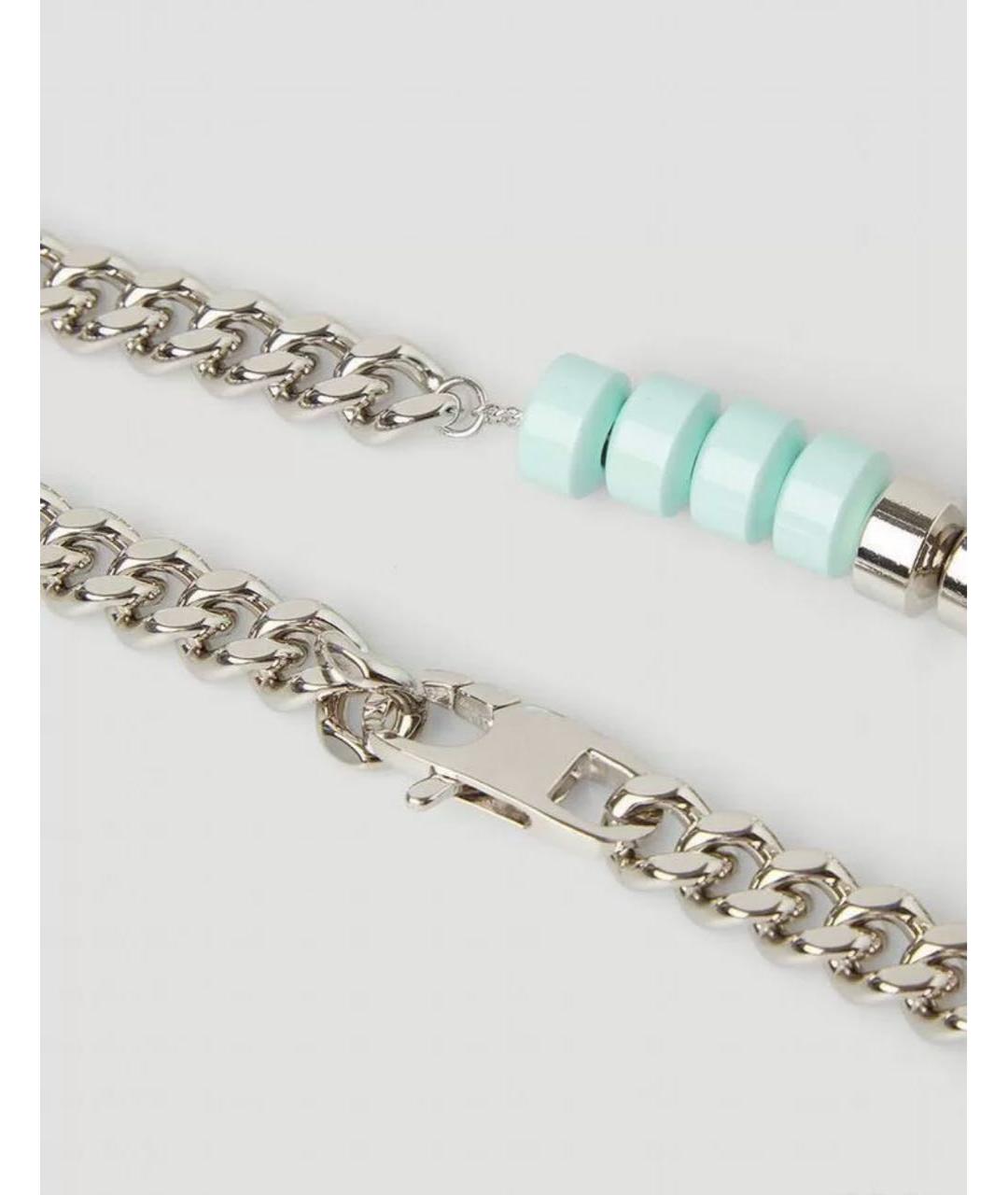 1017 ALYX 9SM Серебряное металлическое колье, фото 3