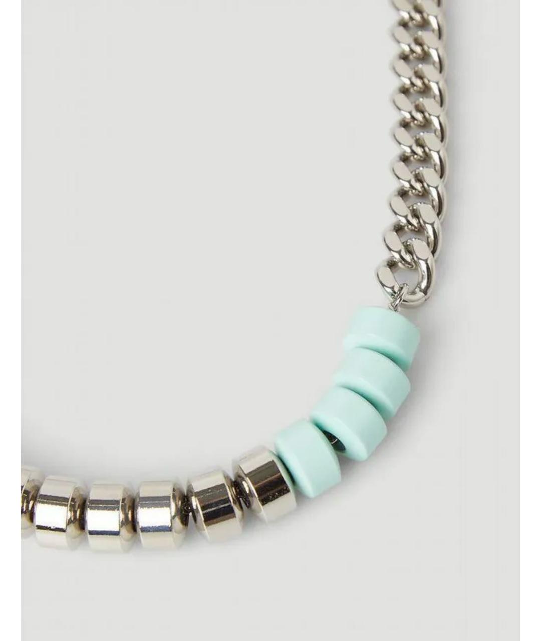 1017 ALYX 9SM Серебряное металлическое колье, фото 2