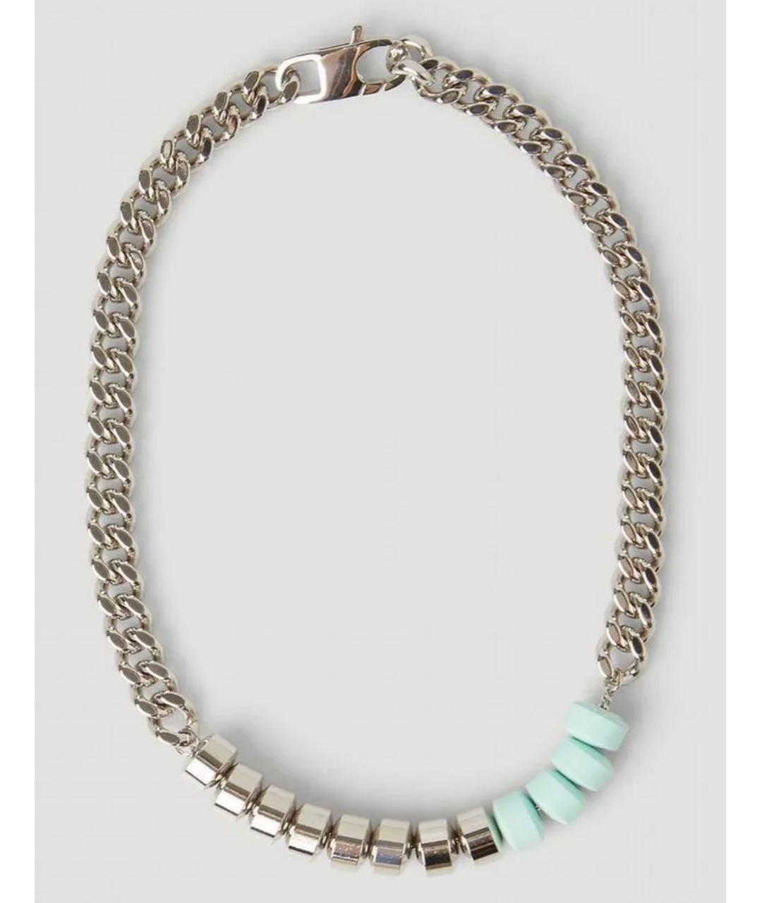 1017 ALYX 9SM Серебряное металлическое колье, фото 7