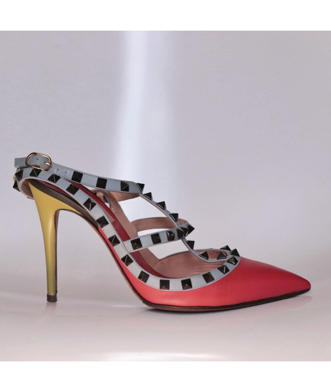 VALENTINO Мульти кожаные туфли, фото 9