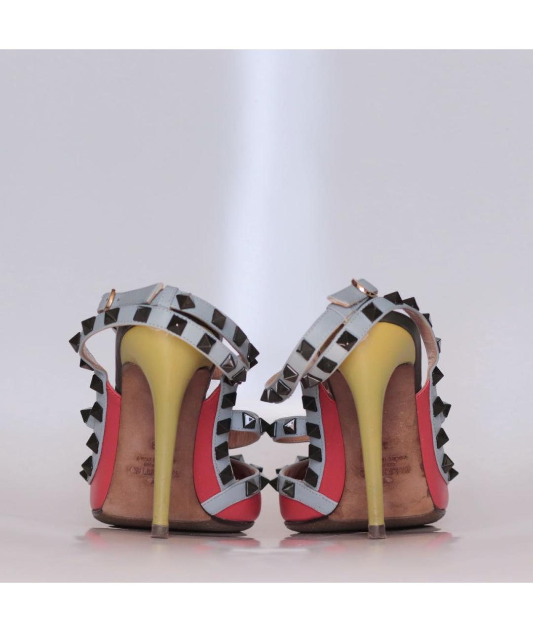 VALENTINO Мульти кожаные туфли, фото 4