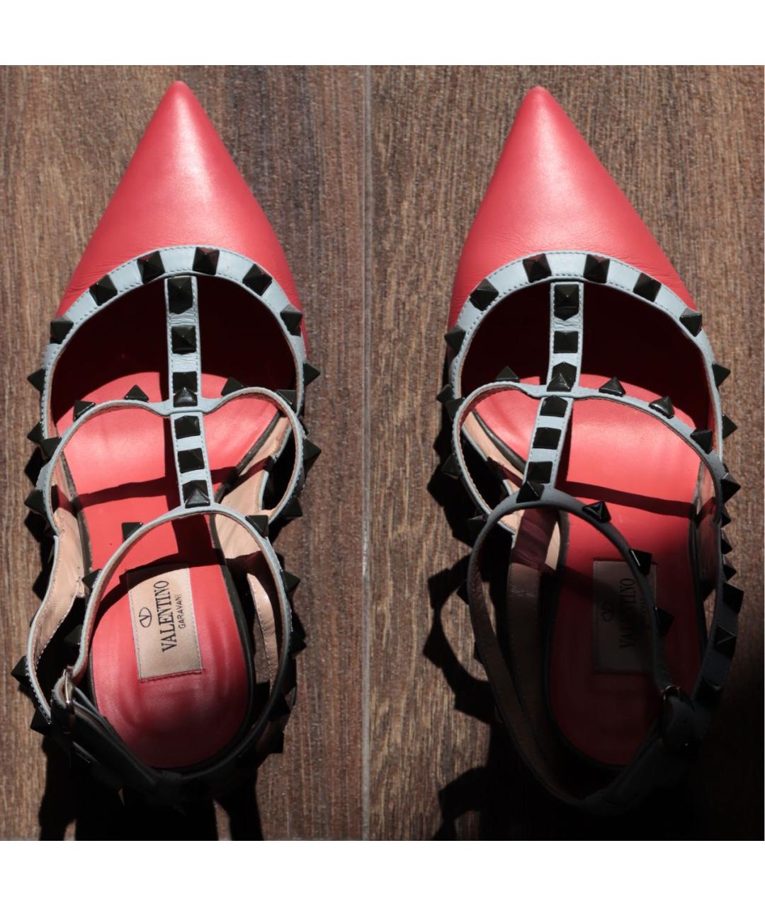 VALENTINO Мульти кожаные туфли, фото 3