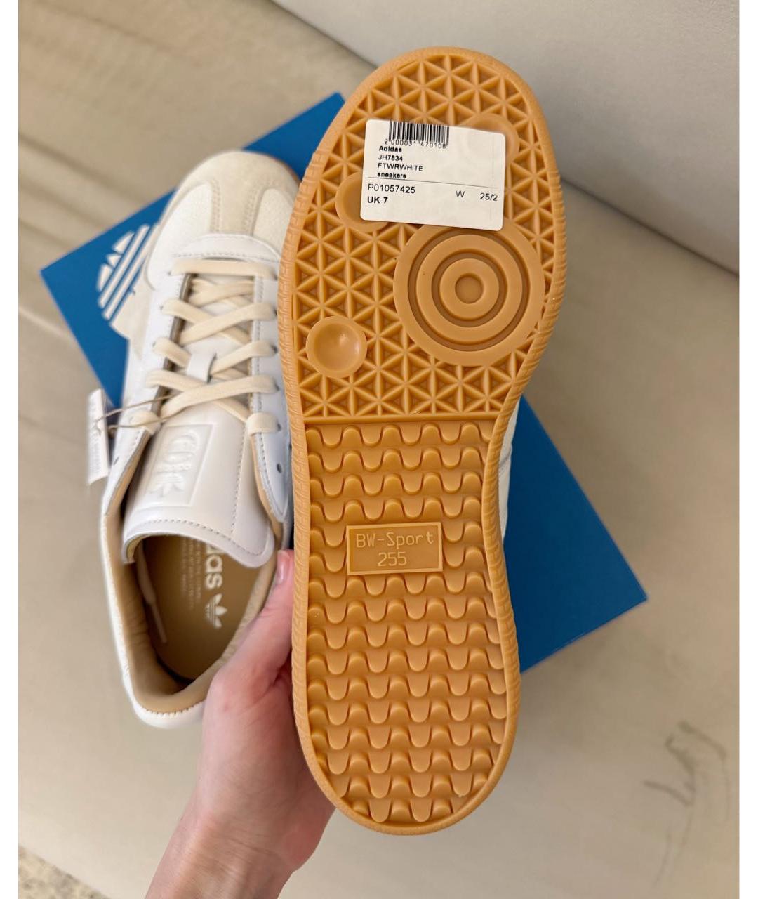 ADIDAS Кожаные кроссовки, фото 4