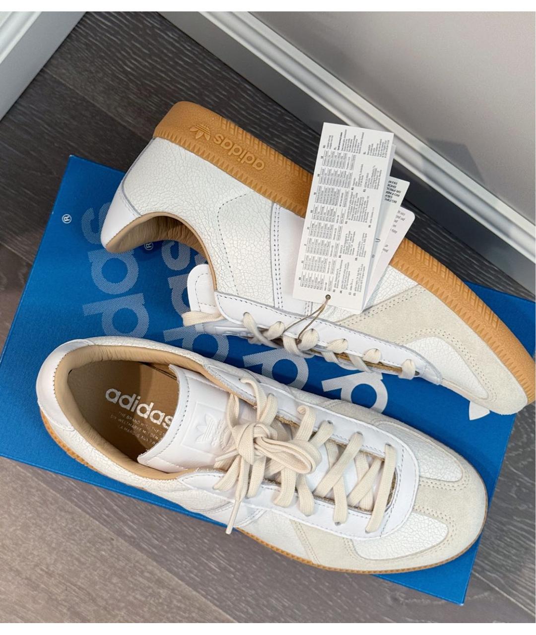 ADIDAS Кожаные кроссовки, фото 3