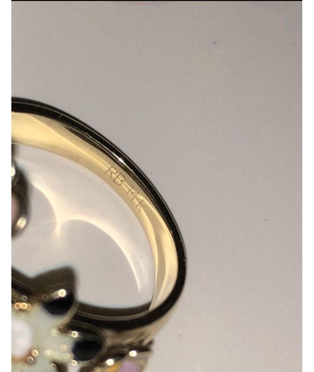 ROBERTO CAVALLI Золотое кольцо из желтого золота, фото 4