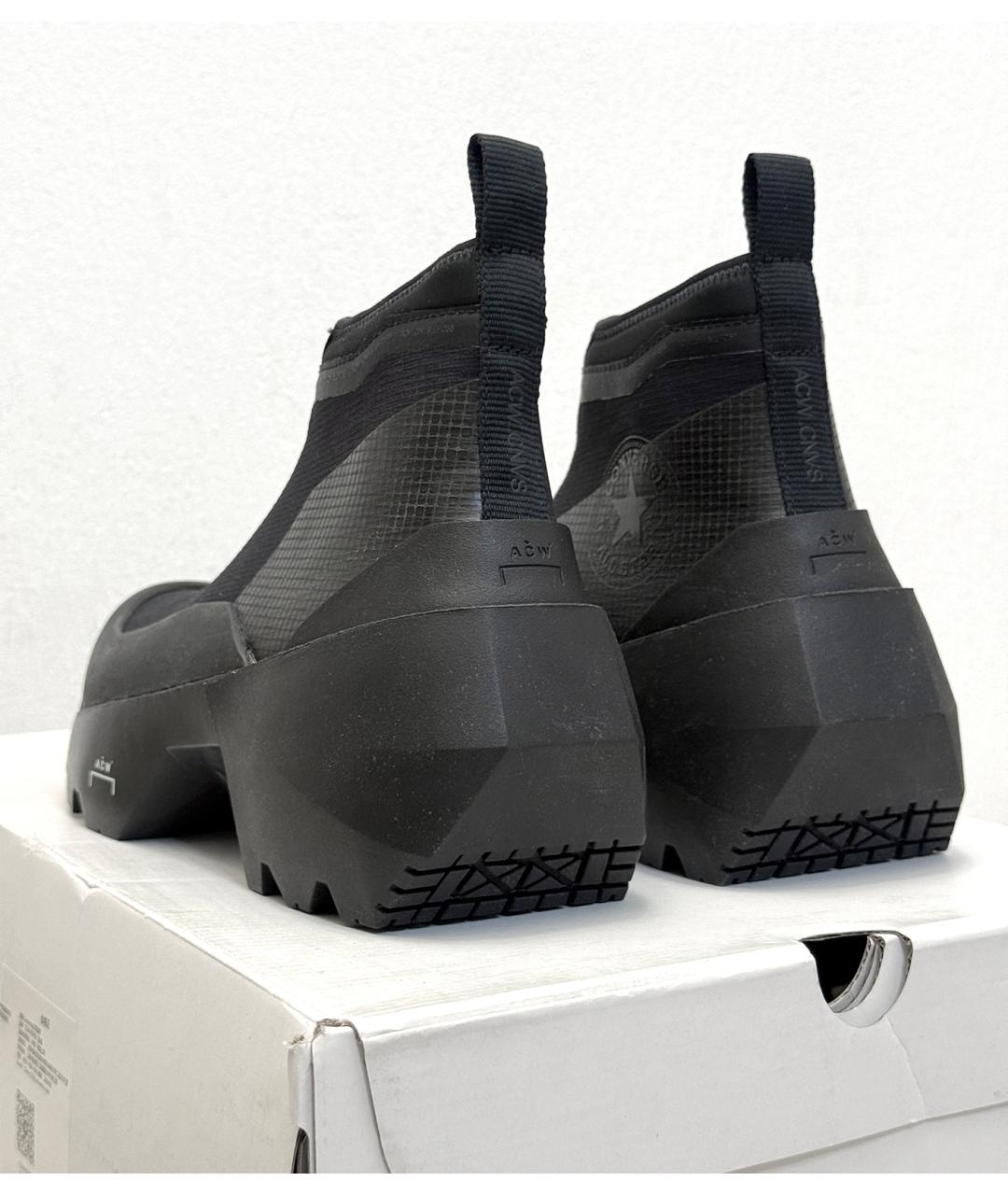 A-COLD-WALL* Черные низкие кроссовки / кеды, фото 4