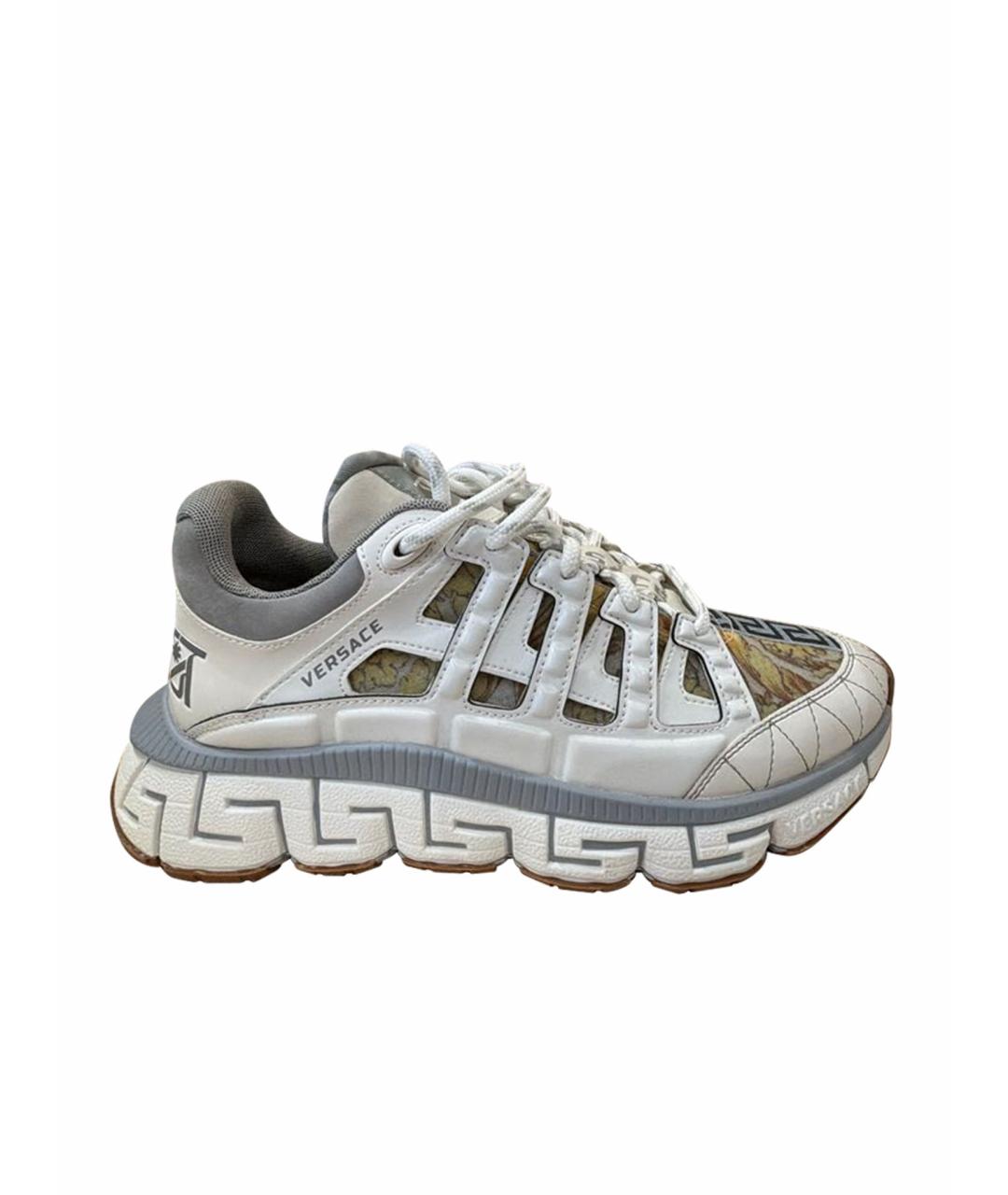 VERSACE Бежевые кроссовки, фото 1