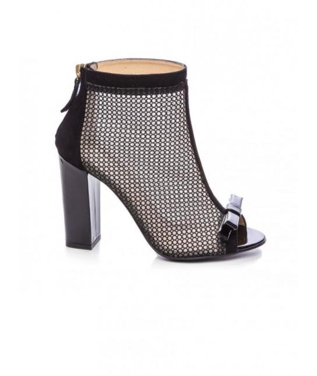 MOSCHINO Черные кожаные ботильоны, фото 7