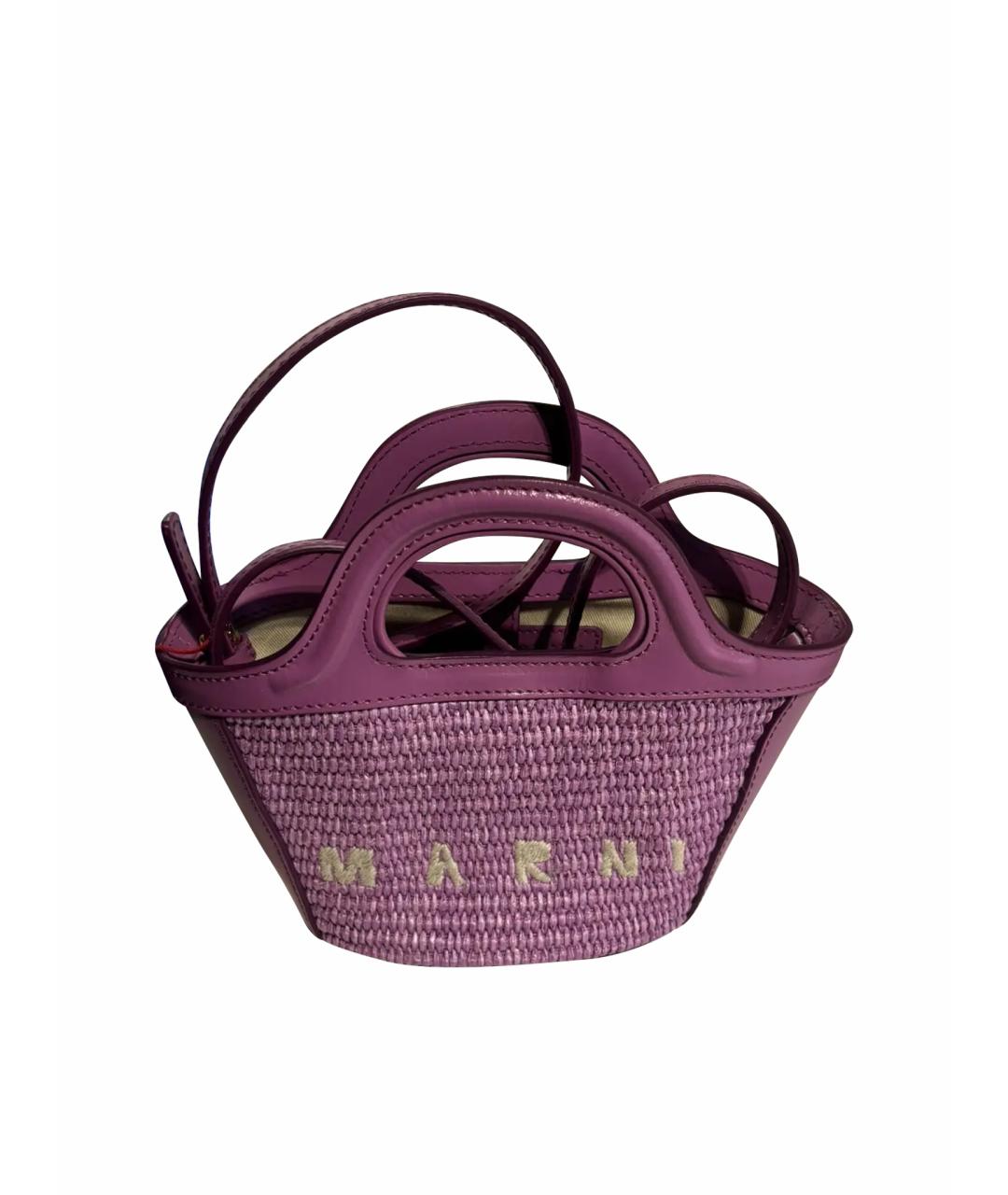MARNI Фиолетовая сумка тоут, фото 1