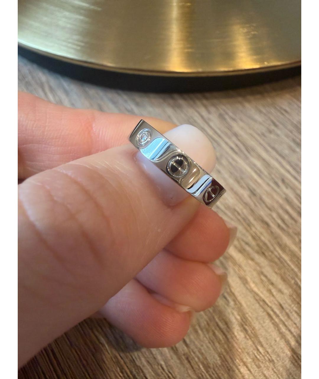 CARTIER Белое кольцо из белого золота, фото 3
