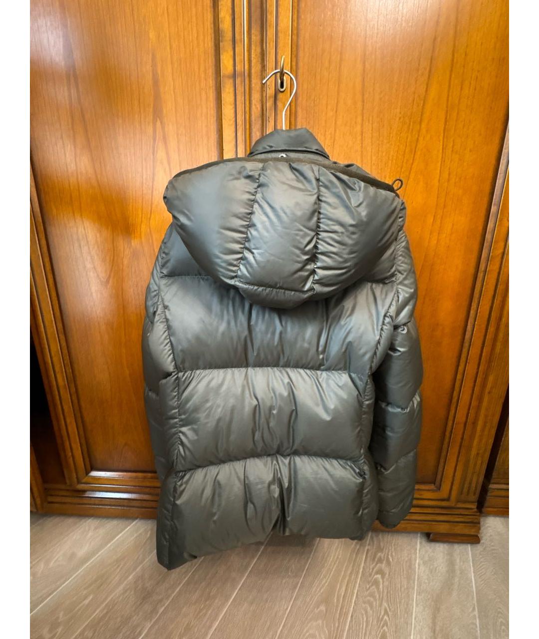 MONCLER Хаки куртка, фото 2