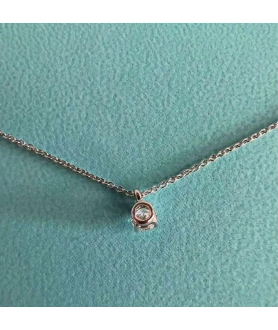 TIFFANY&CO Белое платиновое колье, фото 3