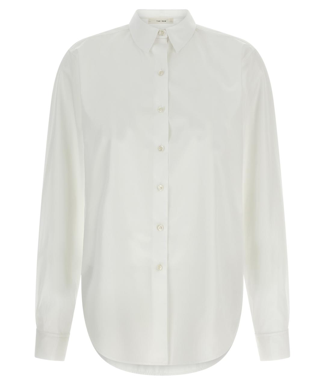 THE ROW Белая хлопковая рубашка, фото 1