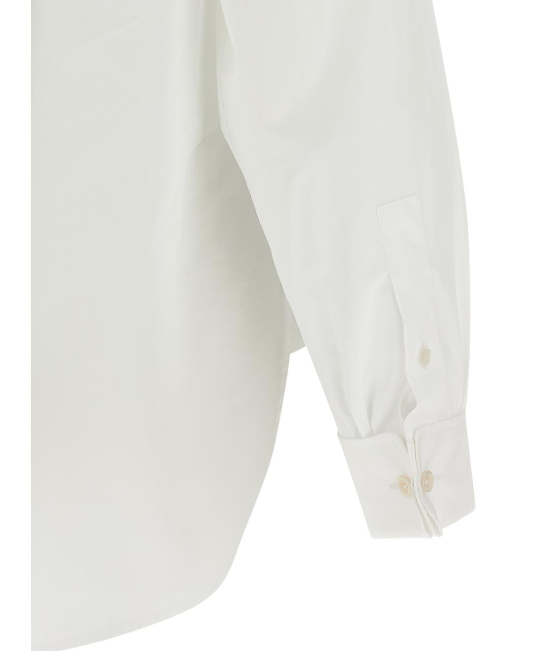 THE ROW Белая хлопковая рубашка, фото 5