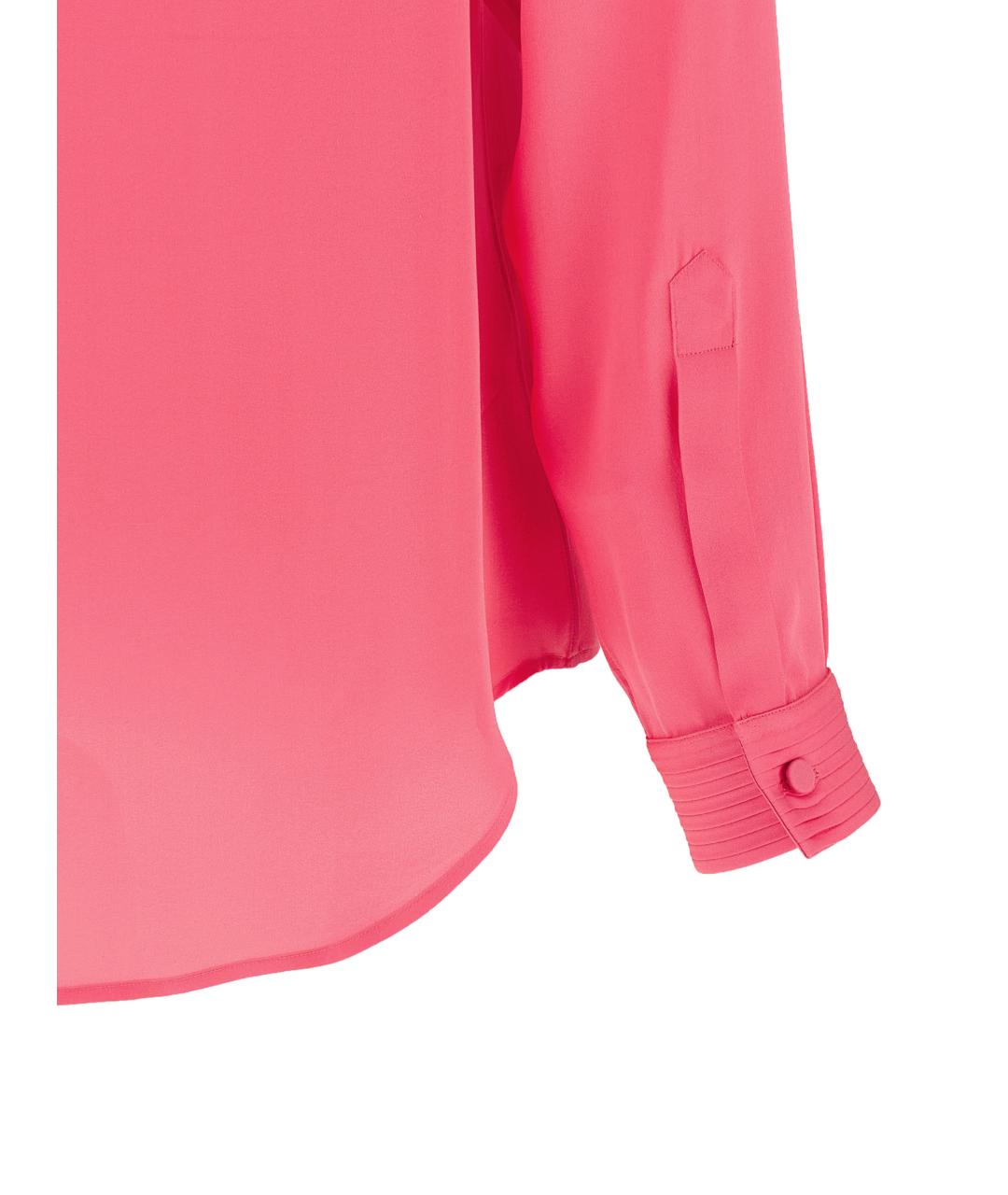 TOM FORD Фуксия шелковая блузы, фото 4