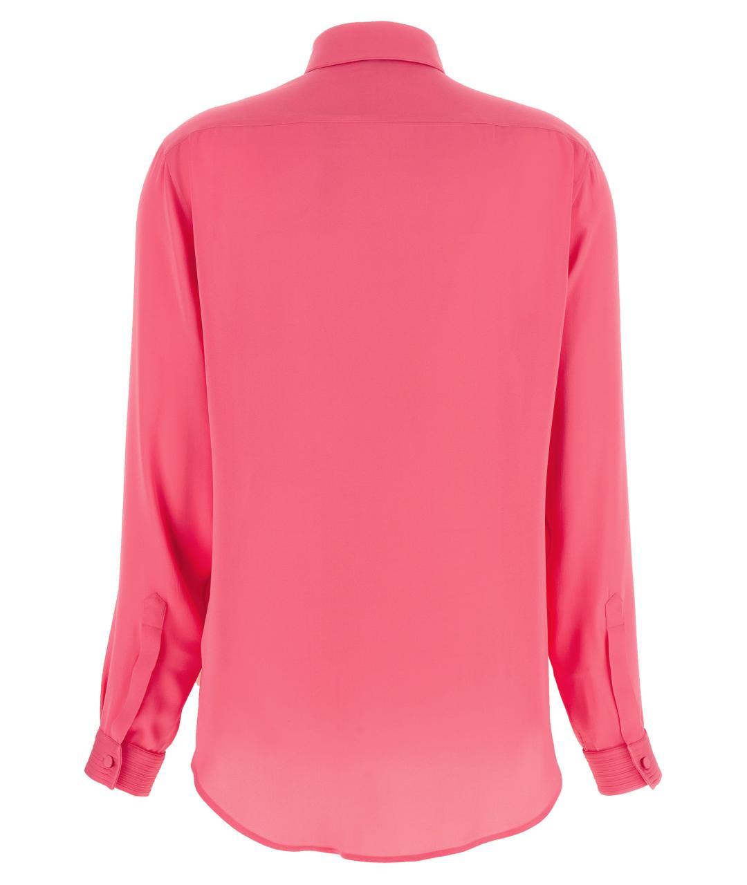 TOM FORD Фуксия шелковая блузы, фото 2