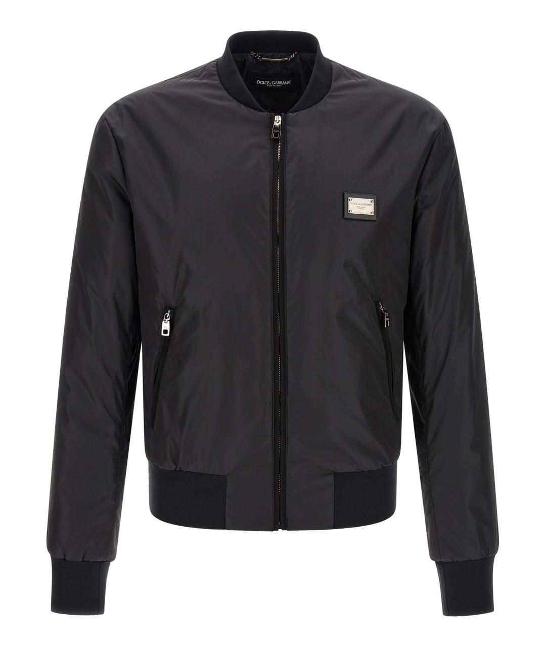DOLCE&GABBANA Черная куртка, фото 1