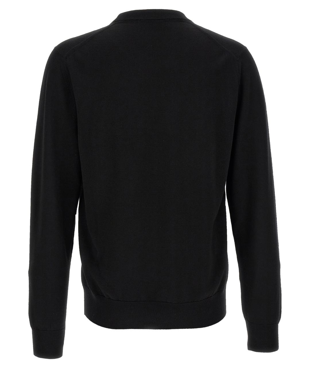 DOLCE&GABBANA Черный шерстяной джемпер / свитер, фото 2