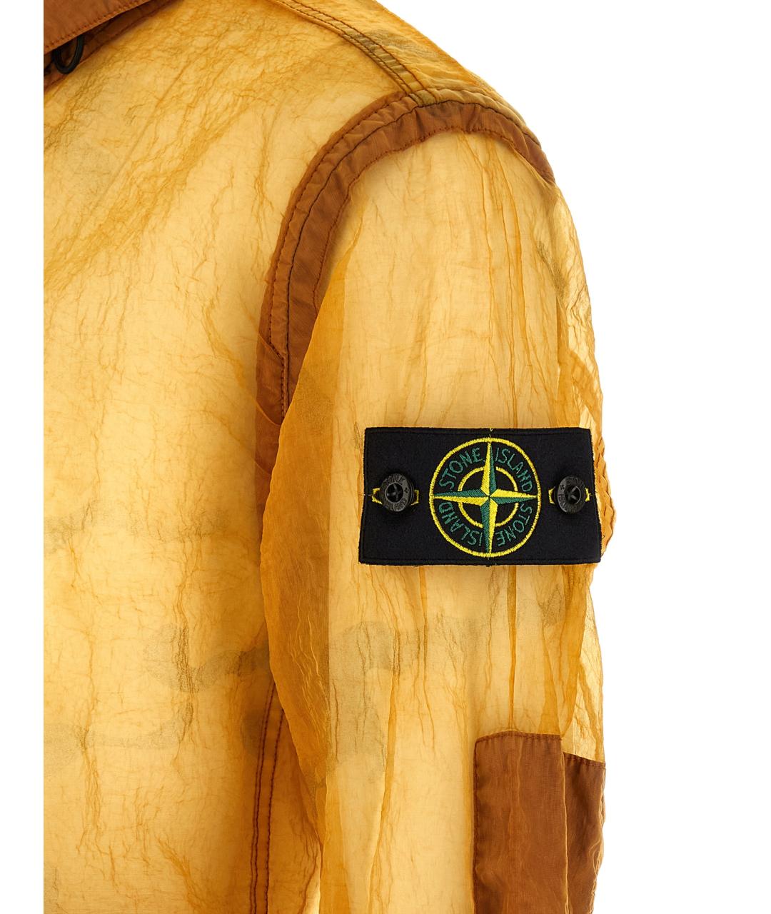 STONE ISLAND Оранжевая куртка, фото 3
