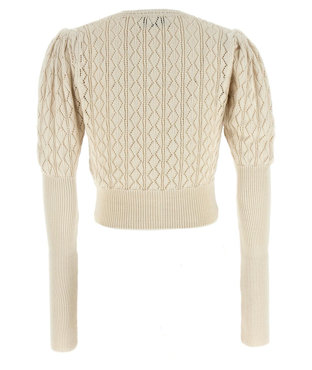 VIVIENNE WESTWOOD Бежевый хлопковый кардиган, фото 2