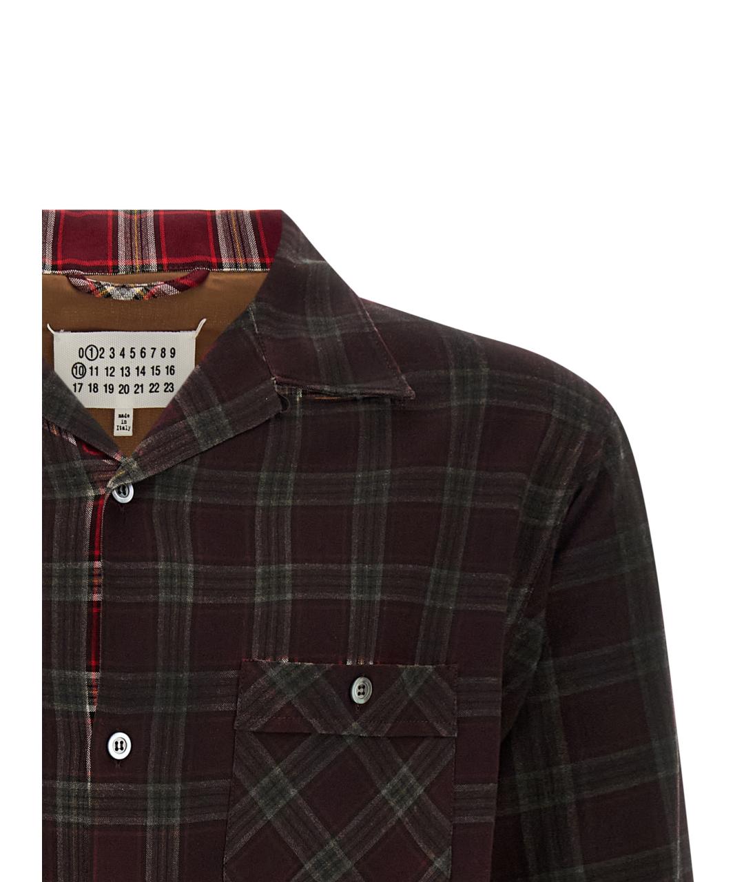 MAISON MARGIELA Красная кэжуал рубашка, фото 3