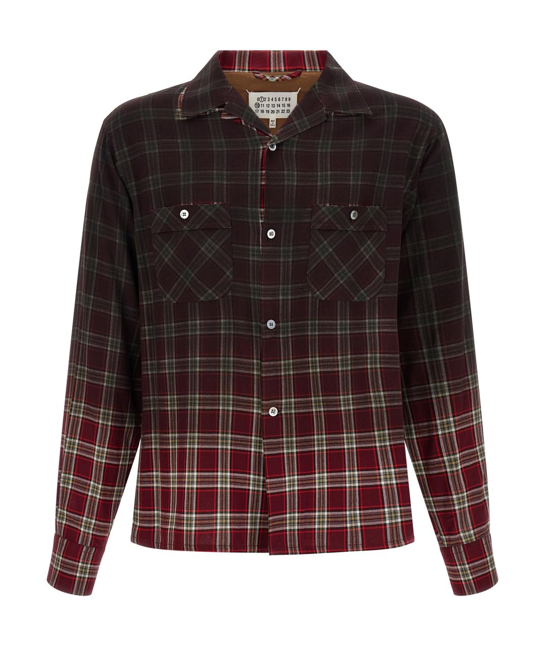 MAISON MARGIELA Красная кэжуал рубашка, фото 1