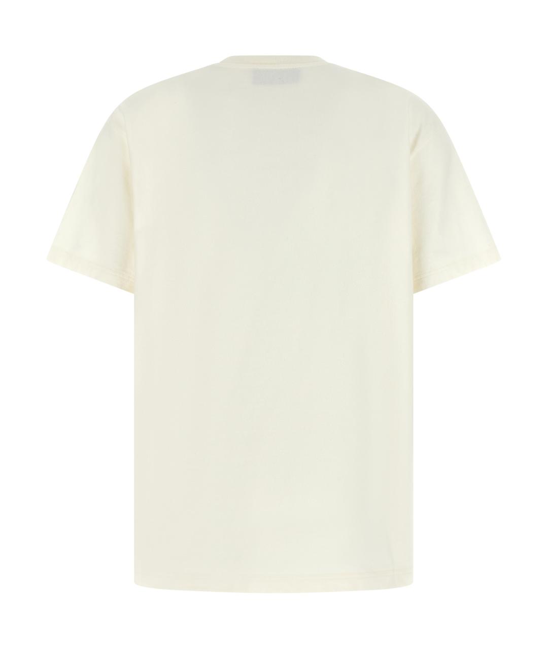 GUCCI Белая хлопковая футболка, фото 2