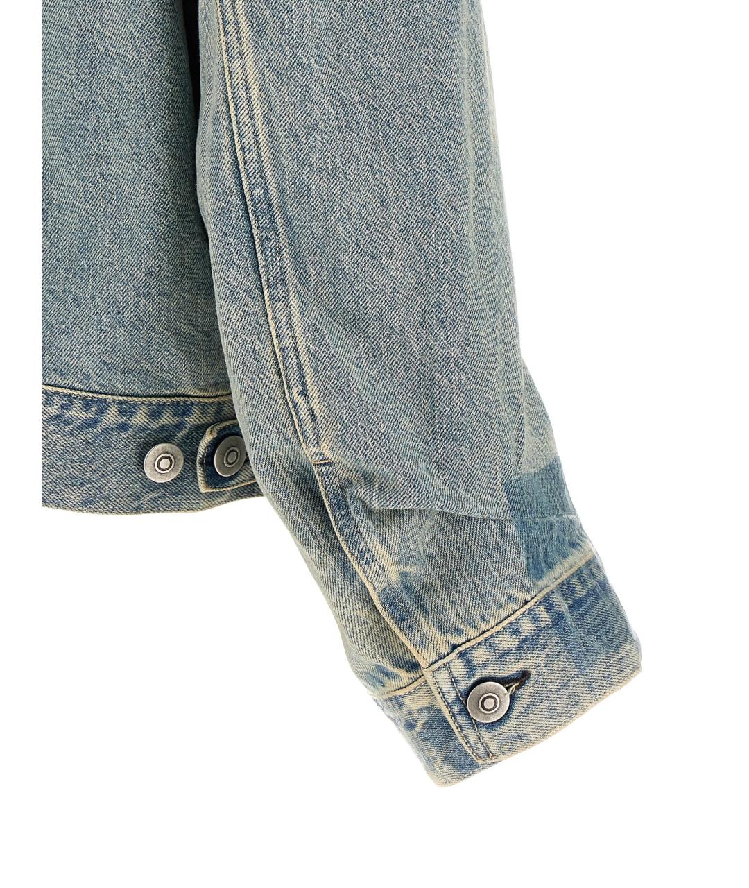 MAISON MARGIELA Синяя хлопковая куртка, фото 4