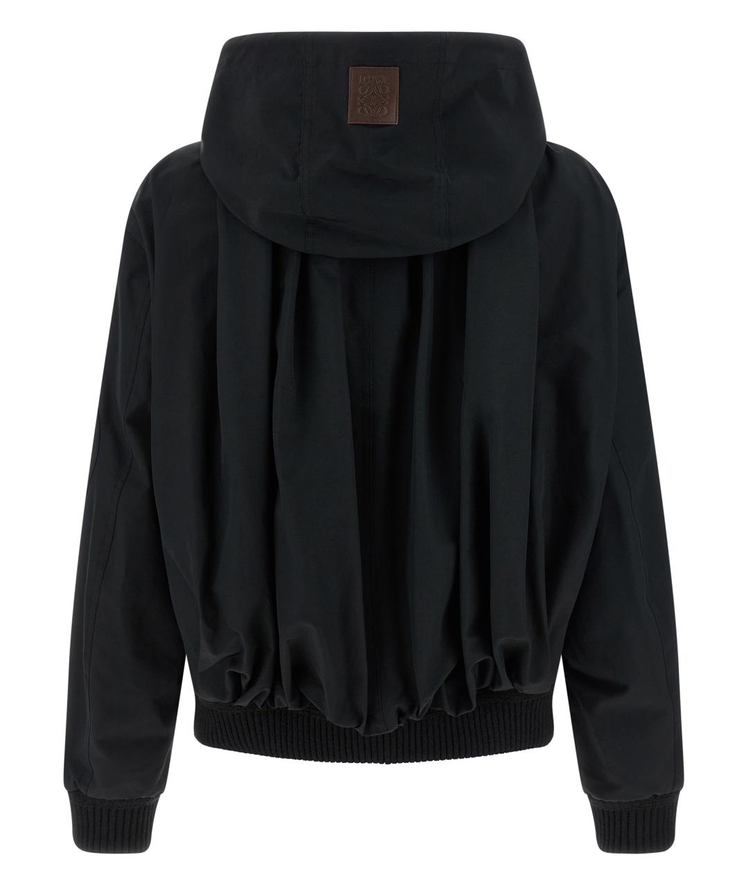 LOEWE Черная хлопковая куртка, фото 2