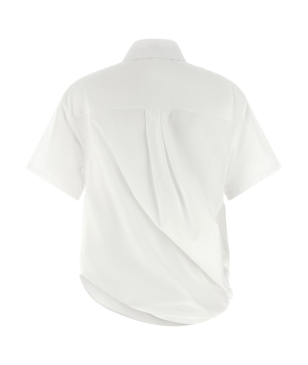 LOEWE Белая хлопковая блузы, фото 2