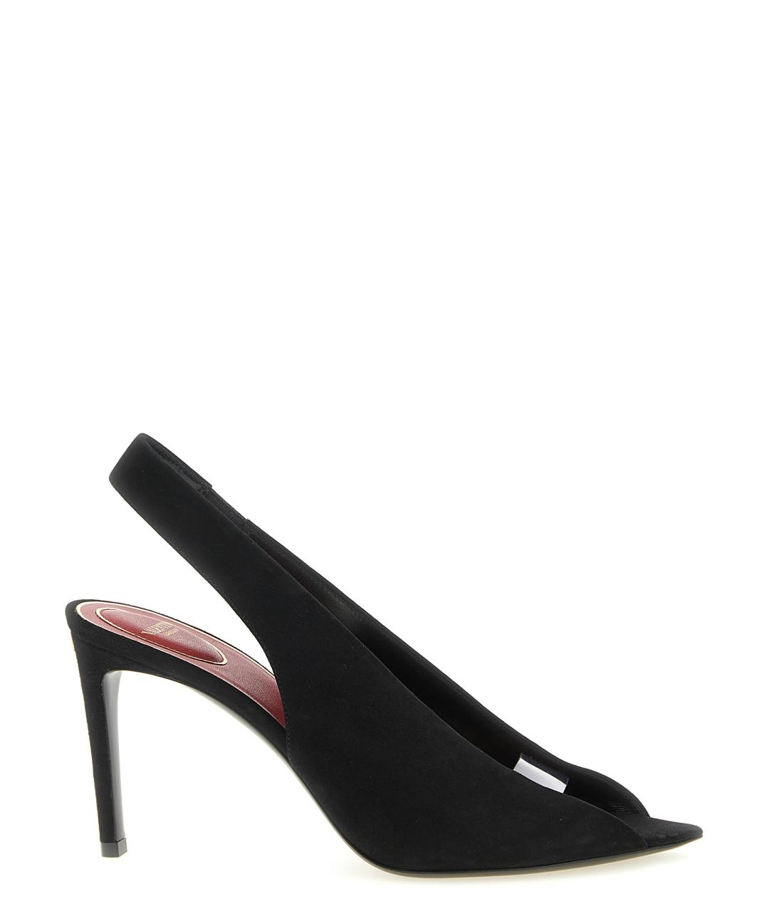 VALENTINO Черные замшевые туфли, фото 1
