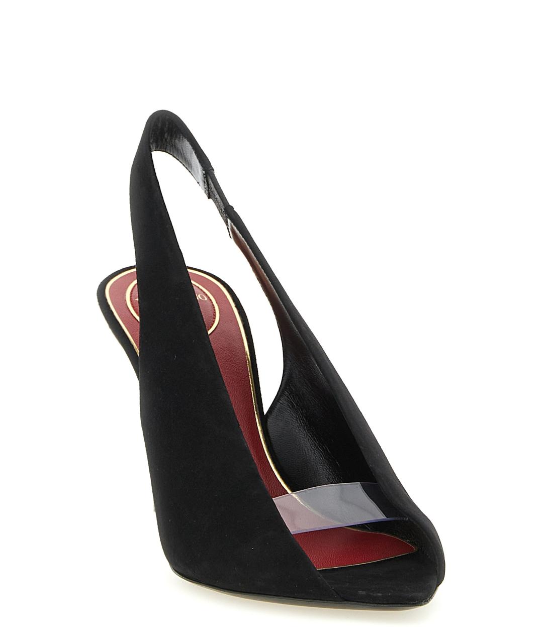 VALENTINO Черные замшевые туфли, фото 2