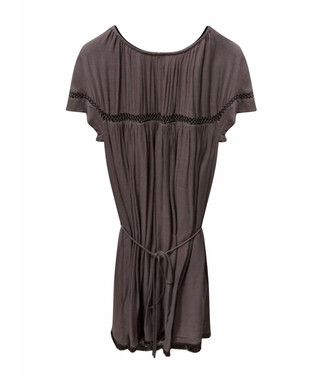ELISABETTA FRANCHI Коричневое платье, фото 1