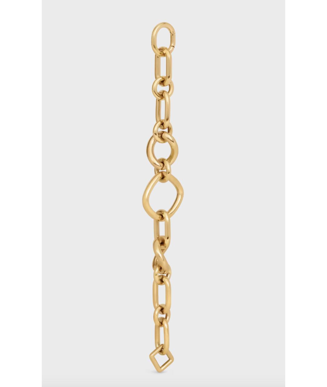 CELINE Золотой латунный браслет, фото 3