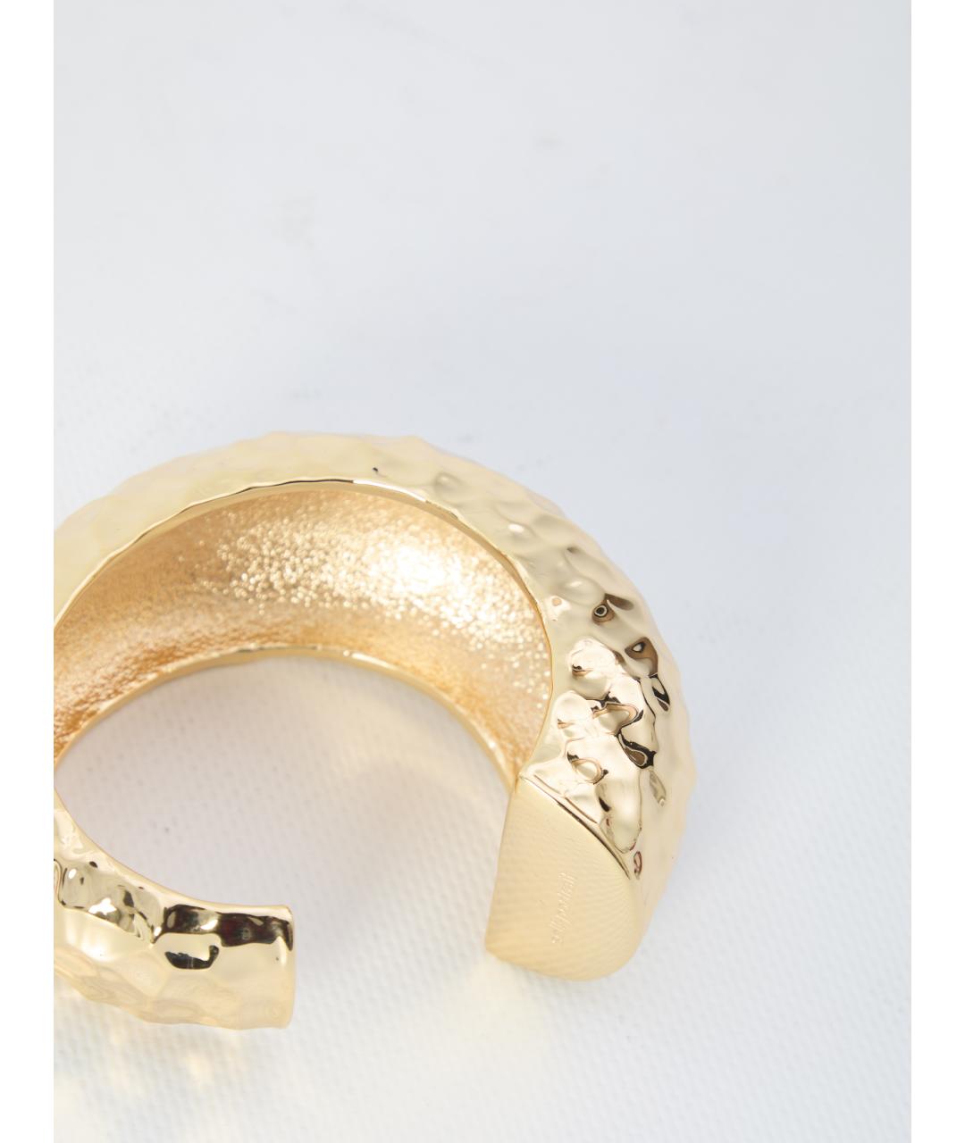 SELF-PORTRAIT Золотой металлический браслет, фото 2