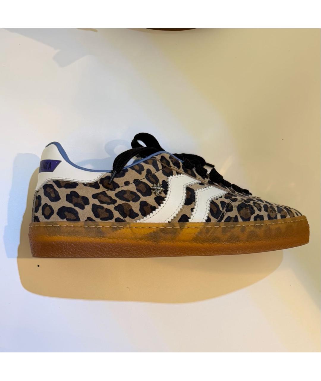 JOHN RICHMOND Коричневые замшевые кеды, фото 7