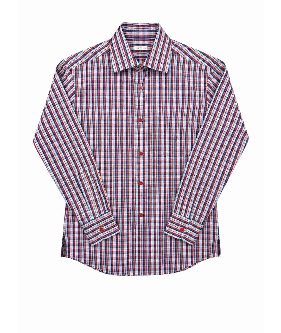 KITON Хлопковая классическая рубашка, фото 1