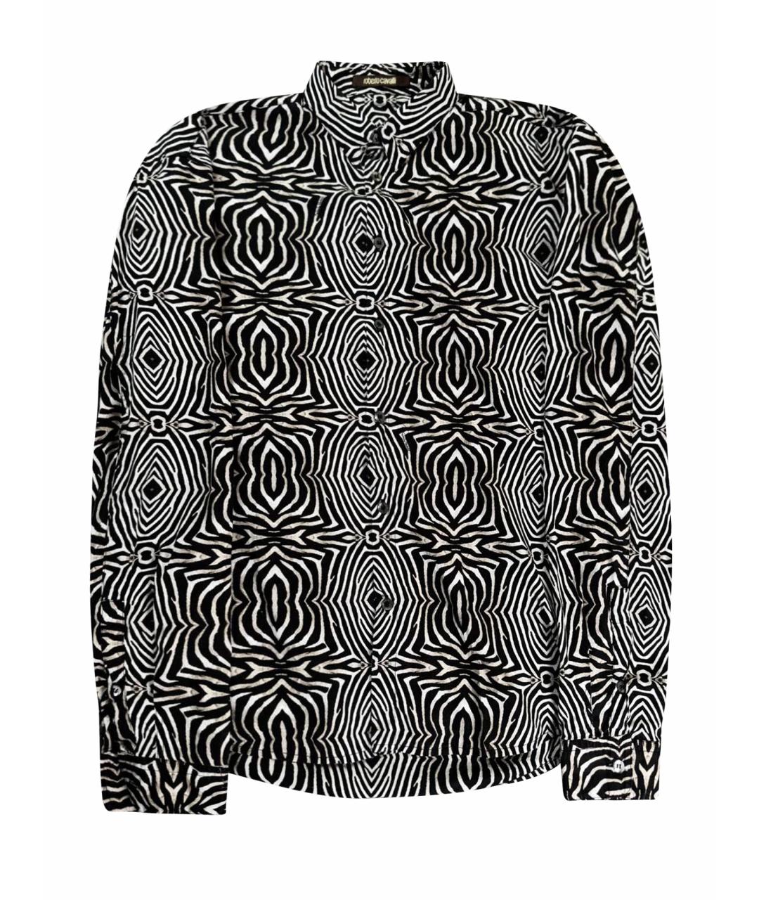 ROBERTO CAVALLI Мульти хлопковая кэжуал рубашка, фото 1