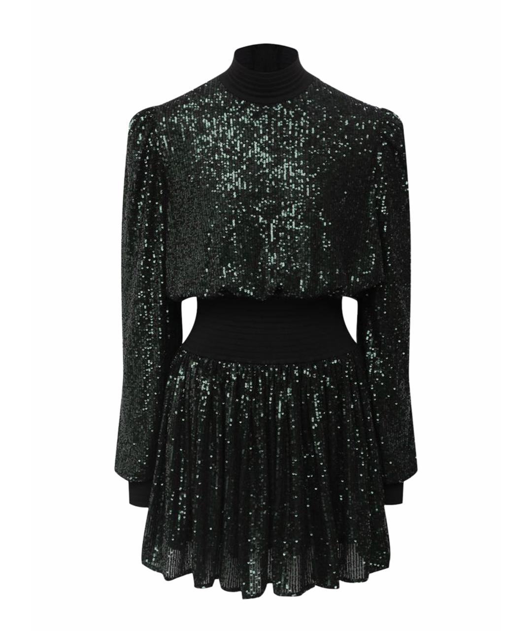 BALMAIN Зеленые полиэстеровое вечернее платье, фото 7