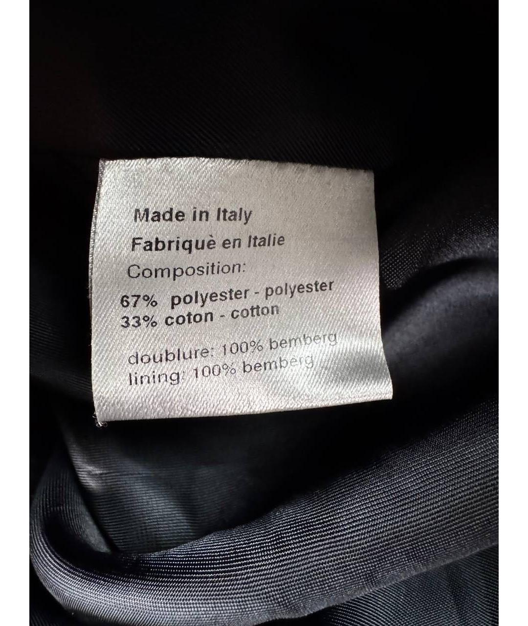 CHRISTIAN DIOR Черная хлопковая куртка, фото 7