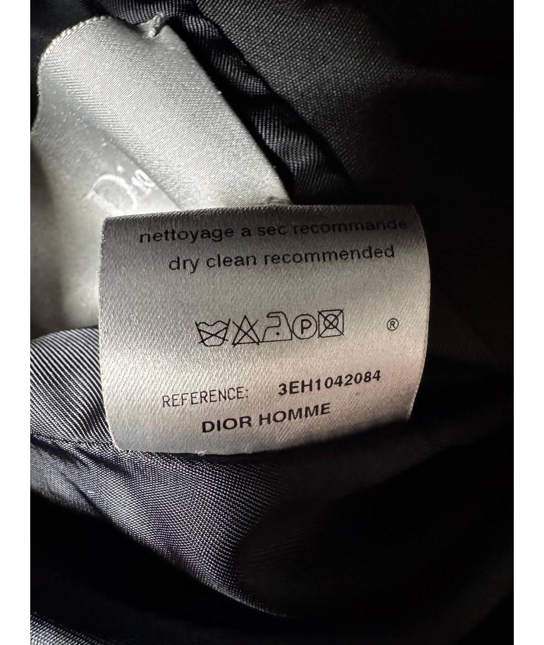 CHRISTIAN DIOR Черная хлопковая куртка, фото 6