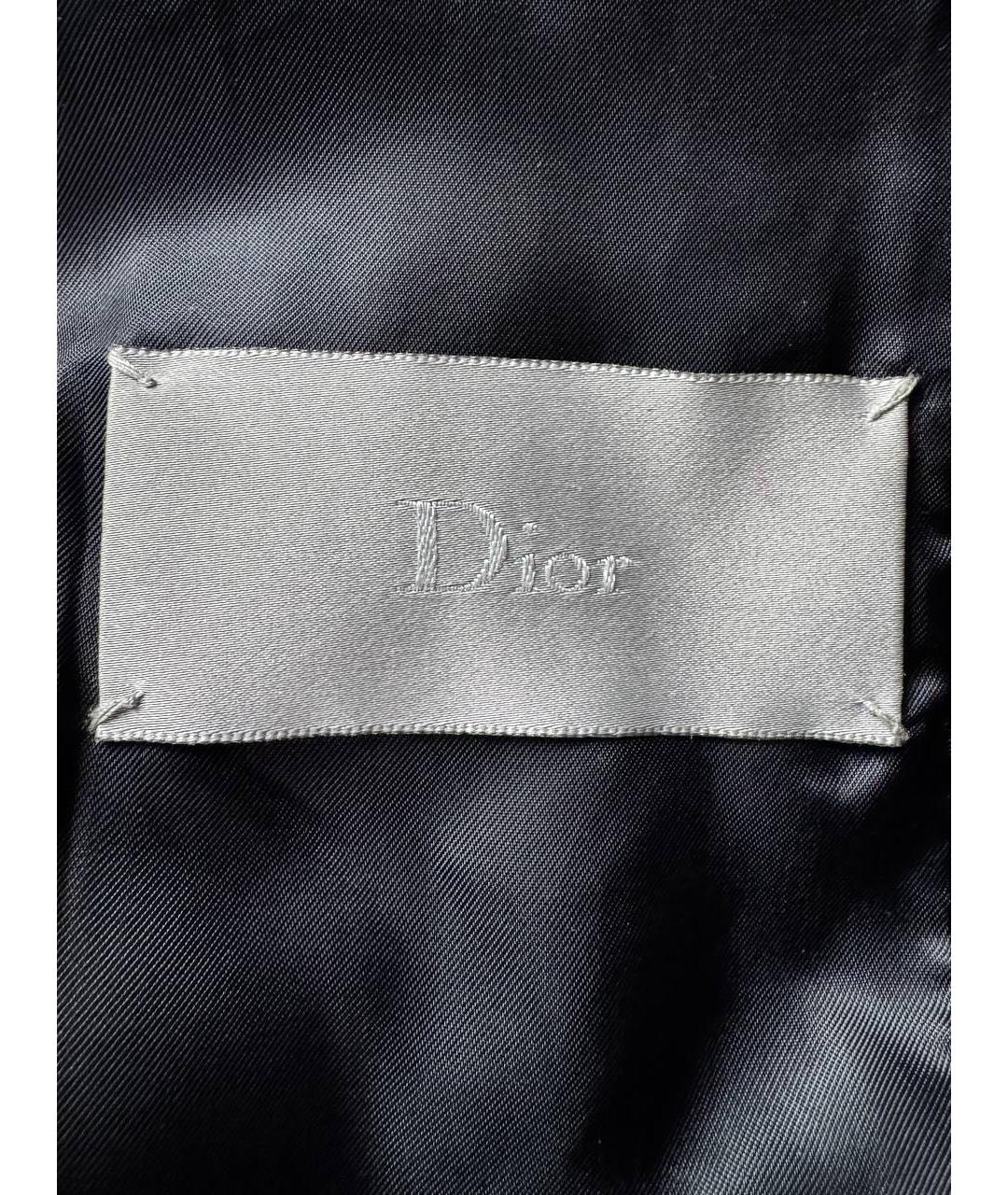 CHRISTIAN DIOR Черная хлопковая куртка, фото 5