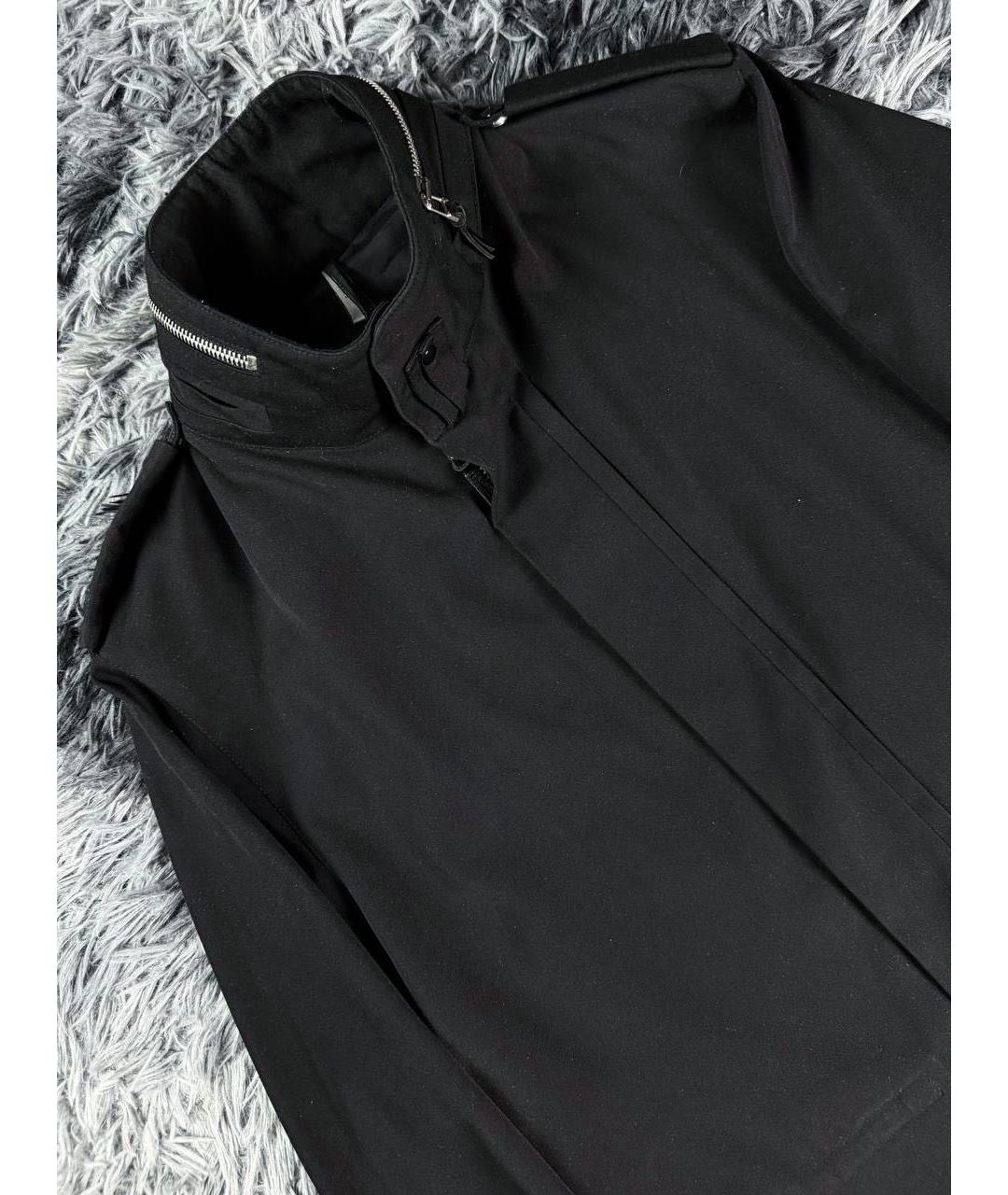 CHRISTIAN DIOR Черная хлопковая куртка, фото 4