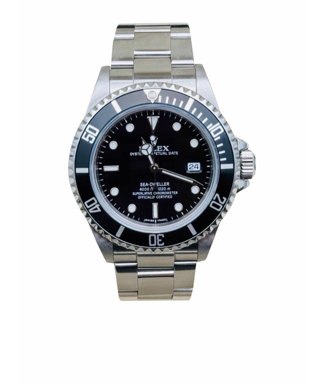 ROLEX Серебряные металлические часы, фото 1